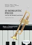 Easy Trumpet and Piano duet - 10 Romantic Pieces: beginner / intermediate