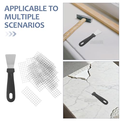 Cubiertas de acero inoxidable 7x3 cm COLLBATH para orificios de ladrillo y relleno de pared 3
