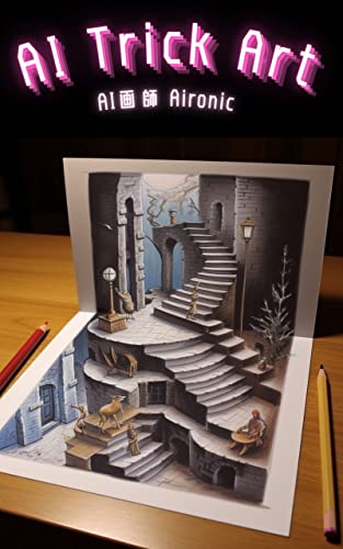 AIトリックアート 画集 （Trick Art）: midjyoureney作品