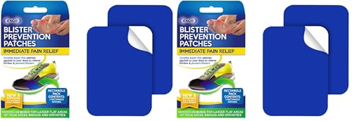 ENGO Rectangle Blister Prevention Patches | Trim to Fit Boots,