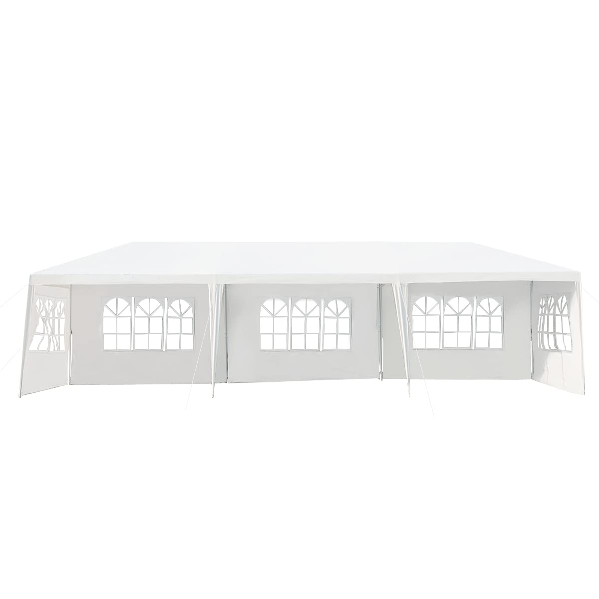 GOPLUS Carpa Plegable 3 x 9 m Impermeable con Protección UV