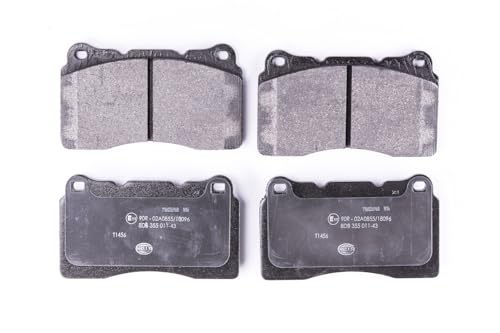 Plaquette de frein HELLA 8DB 355 011-431 T1456 pour RENAULT