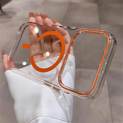 Coque en polycarbonate rigide iPhone 17 Pro aimantée translucide haut de gamme - 3
