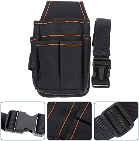 YARNOW Tool Pocket Pouch Belt Small Pocket Tool bag Heavy Duty Waist Work pouch for Electricians Technician Carpenters Builders