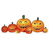 Airflowz Inflatable 8' Pumpkin Patch Inflatable Halloween Decoration Autumn Fall Harvest
