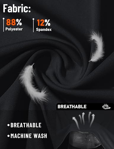 TACVASEN Men's Rashguard Shirts Short Sleeve UPF 50+ Sun Protection SPF T-Shirt Quick Dry Fishing Swim Athletic Tops4