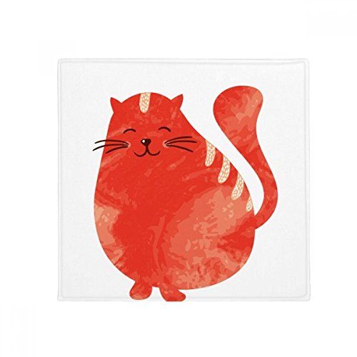 Tapis chat aquarelle antidérapant multicolore salle de bain - 2