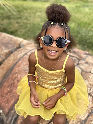 Flypigs Girls Sparkly Sequin Ballet Leotards Skirted Pullover Tutu Dance Dress Gymnastics Outfits Kids Ballerina Costume #TOP5