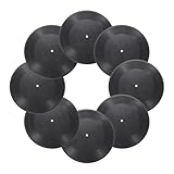 Contenu Du Pack: Vous recevrez 8pcs disques vinyles vierges sans autocollants, mesurant environ 294x10x1.7mm / 12x0.4x0.1 pouce (Diamètre Extérieur*Diamètre Intérieur*Épaisseur). Cette taille est parfaite pour la décoration murale et de fête, captivant l'attention des amis et invités.