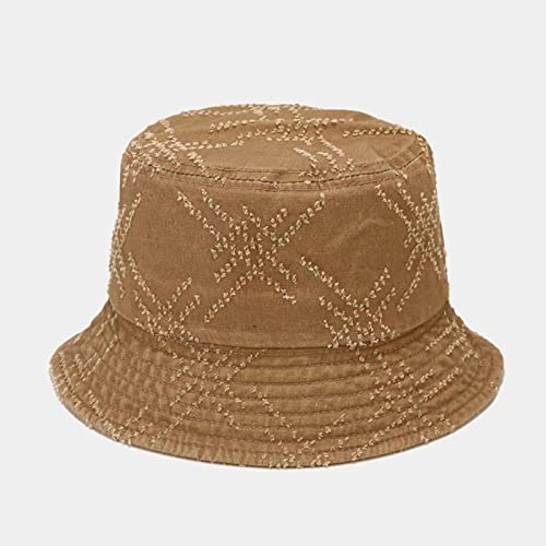 Chapeau de pêche denim femme pour protéger du soleil avec style