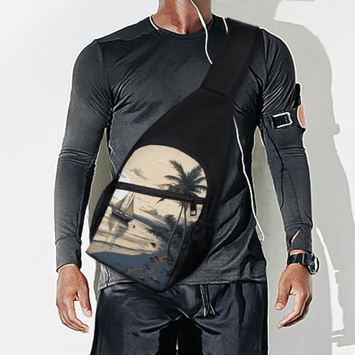 Bolso bandolera ligero para pesca y senderismo unisex miniatura 7