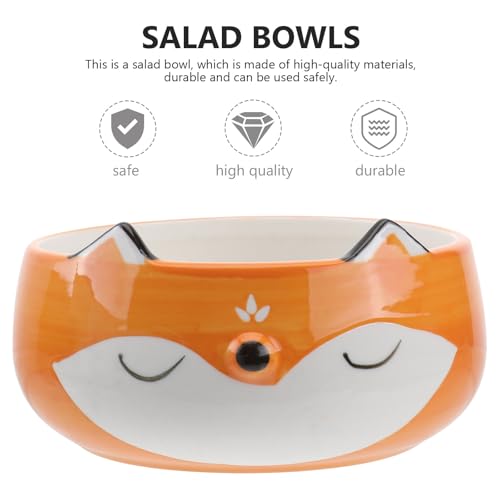 Bol à salade en céramique résistant aux tâches pour simplifier la vaisselle