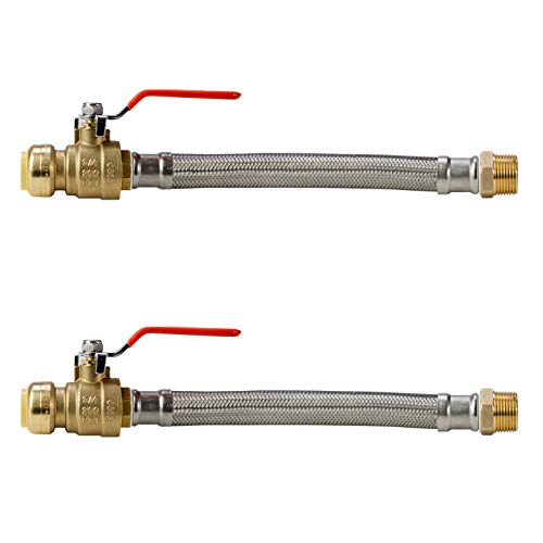 LittleWell 12-Inch Braided Hose Connector
