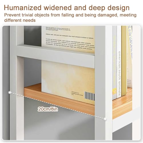Bibliothèque de bureau à 3 niveaux et étagère de rangement
