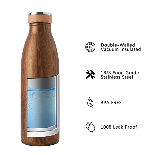 STECHO Borraccia Termica 500ml, Bottiglia d'Acqua