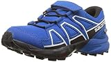 Material exterior: Sintético Salomon Speedcross CSWP K, Zapatillas de Trail Running Unisex Niños, Azul/Negro (Indigo Bunting/Sky Diver/White), 26 EU