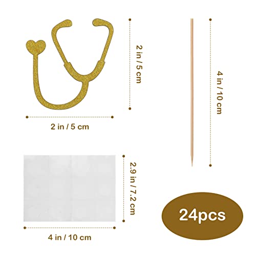 Décoration de diplôme infirmière pour buffet de fête d'hôpital