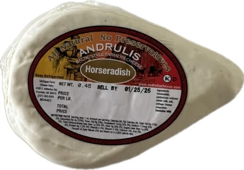 Andrulis Farmers Cheese Horseradish