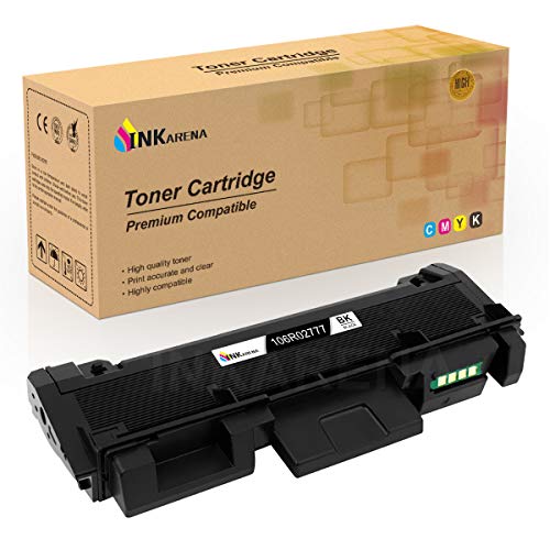 106R02777 Toner Cartridge Compatible for Xerox Phaser 3260 3260DI 3260DNI 3052 WorkCentre 3215 3215NI 3225 3225DNI Printer Black High Yield 1 Pack - 3,000 Pages by Inkarena