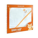 IDÉE CADEAU NAISSANCE : Présentée en coffret, cette cape de bain bébé en coton constitue un cadeau naissance pratique et utile. Adaptée aux filles comme aux garçons, elle s’intègre dans une liste de naissance ou comme cadeau personnalisé.