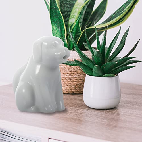 Osaladi Ceramic Creamer With Handle Mini Dog Creamer Small Coffee Milk Creamer Pitcher Milk Tea Syrup Dressing Server For Home #TOP7