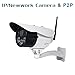Produktbild Kommt mit Pan/Tilt Home Sicherheit 720P Full HD IP Security Kamera für die Home, shengyaohul Outdoor IP Sicherheit Kamera mit Fernbedienung/integrierter Lautsprecher