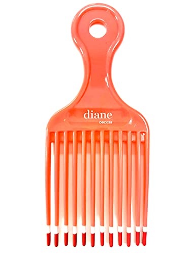 Diane Mebco Fromm Large Lift Comb Double Dipped Pik Light Red DBC059