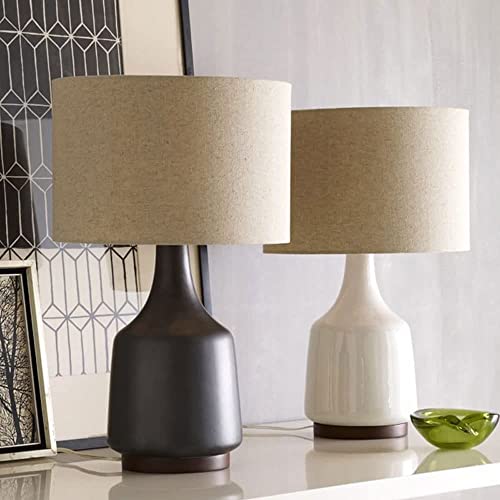Lampe de table en céramique moderne pour bureau et salon