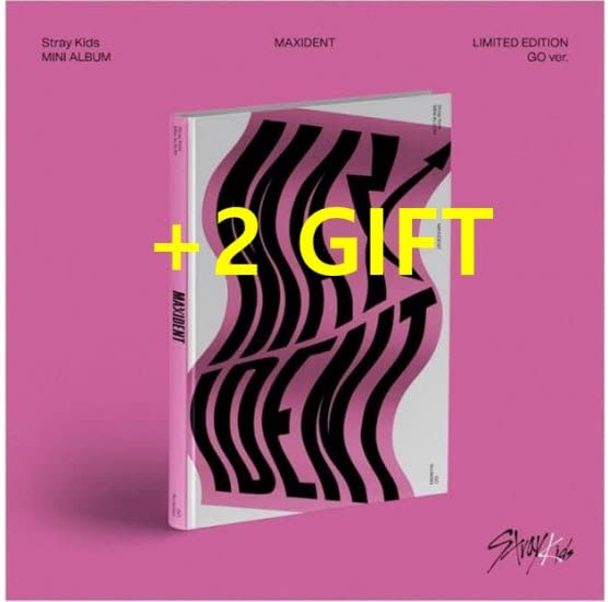(2 Gift) Stray Kids - MAXIDENT GO ver.(Limited Edition) Album+Pre-Order Benefit+MAFF Premium Face Mask+Extra Photocard