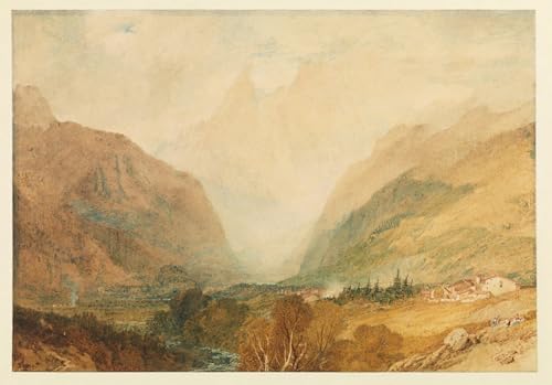 Tableaux D'en haut Courmayeur Turner pour un salon moderne chic 60x90