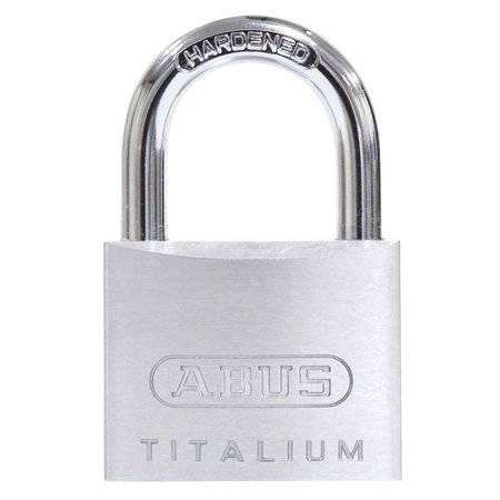 Keyed Padlock, Different, 1-1/2"W (2 Pieces)
