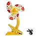 Passeggino per bambini sicuro Passeggino per bambini Parco Baby Buggy Carrozzina Clip-On mini ventilatore di raffreddamento con cavo USB (giallo)