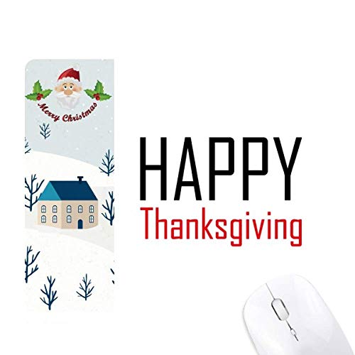 Tapis de souris Thanksgiving fête de Noël et grand gala à la maison