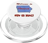 Photo Gallery iowa, benvenuti a now go home umoristico, divertente, scherzo popsockets popgrip per magsafe Photo Gallery iowa, benvenuti a now go home umoristico, divertente, scherzo popsockets popgrip per magsafe