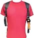 Federal Shoulder Holster for Colt 45 1911 Style Pistols - 4"-5" Barrel, Leather Shoulder Pads (Right)
