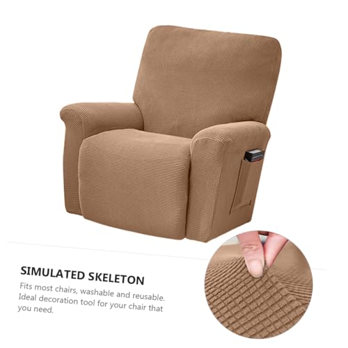 Funda elástica para sillón de masaje JECOMPRIS de poliéster lavable 7