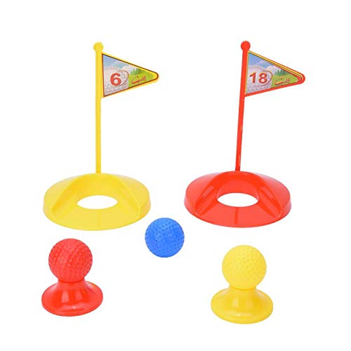 Conjunto de golfe, Conjunto de brinquedos de golfe para ambiente interno, incluindo 6 bolas de golfe