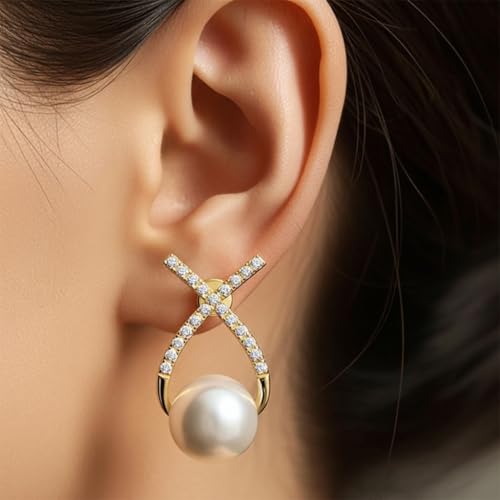 Image of ECLATS High-end cross fashion earrings for Girls and Women