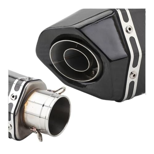 Pot d'échappement complet en acier durable pour la finition premium de votre MT 07