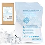 50x ARNOMED® Einweg Sofort Kühlpads 8x13cm, Direkt Kühlpack zum Knicken, Instant Cold Packs für Schwellungen & Verletzungen, Einweg Kältekompressen für Sport & Erste Hilfe, Coolpack