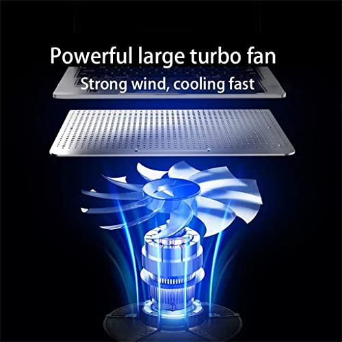 Base refrigerante para laptop con ventilador silencioso ajustable miniatura 4