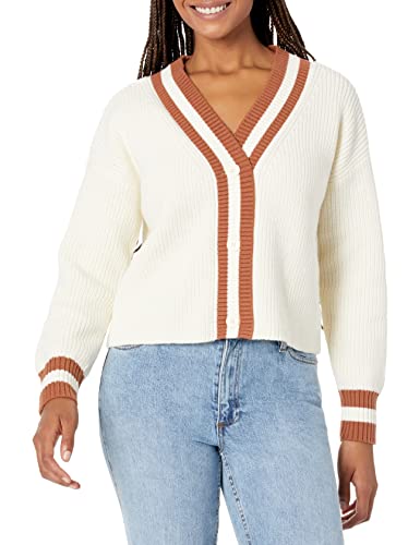 Steve Madden Apparel Gia Sweater, Pristine Ivory, Medium US