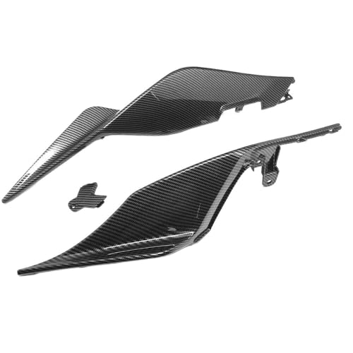 Carénage latéral arrière moto RS4 125 2012-2016 et RSV4 1000 2010-2015 look carbone