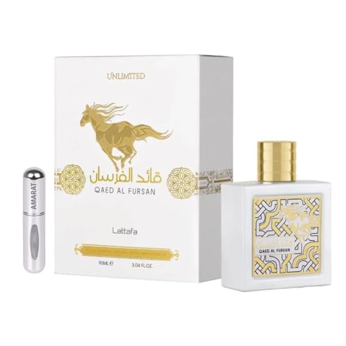 Perfume Qaed Al Fursan Unlimited Original 90ML, Perfume Árabe...
