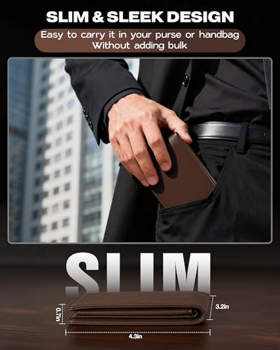 GNDR Faux Leather Slim Wallet