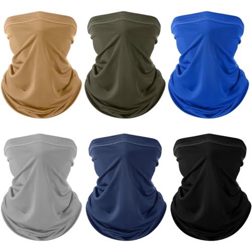 Image of Geyoga Summer UV Protection Cooling Neck Gaiter | Sunscreen Breathable Face Scarf Bandana Mask Neck Gaiter for Outdoor Fishing Hiking Camping