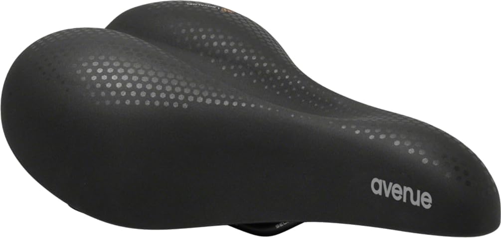 Selle Royal Avenue Moderate Woman,Bike Seat for City Bike with Extra Cushioning, Black, One Size