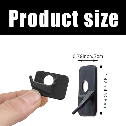 PESSILIN 20 Pcs Right Hand Arrow Rest, Arrow Rest for Recurve Bow, Recurve Bow Accessories