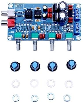 NE5532 OP-AMP HIFI Amplifier Volume Tone EQ Control Board DIY Kit