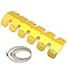 Produktbild Motorrad Auspuff Motocross Auspuffrohrschutzabdeckung Mid Exhaust Protector Hitzeschildschutz Für YAMAHA XZ550 TW125 DT125RE Xs650 Xs650se (Farbe : Short Gold)